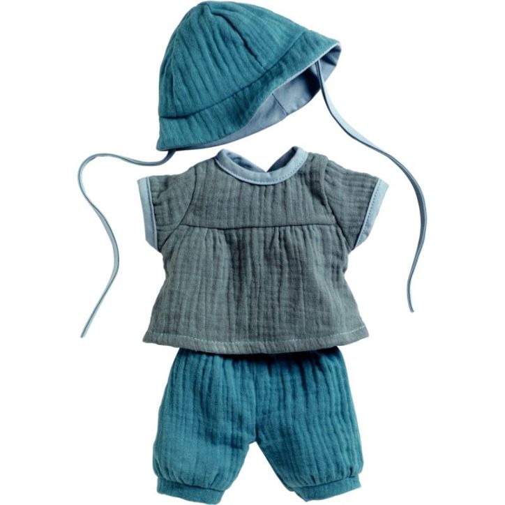 Tenue d'été 3 pièces pour poupée 30 à 34 cm DJ07891 DJECO