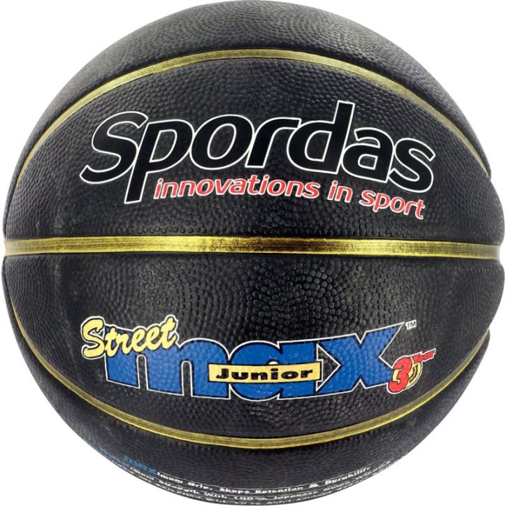 Ballon de basket taille 5 noir extérieur M574290