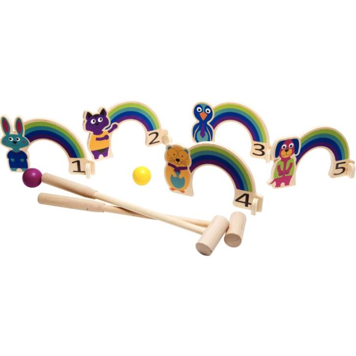 Croquet arc-en-ciel GA383
