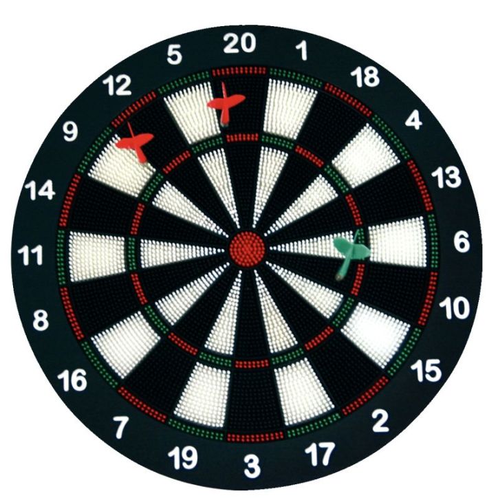 Cible de sécurité Diamètre 40 cm avec 6 fléchettes 170003