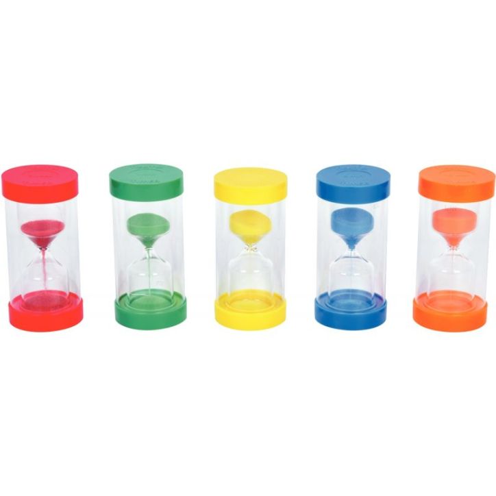 Set de 5 sabliers avec support 30s 1,3,5 et 10 minutes 92129