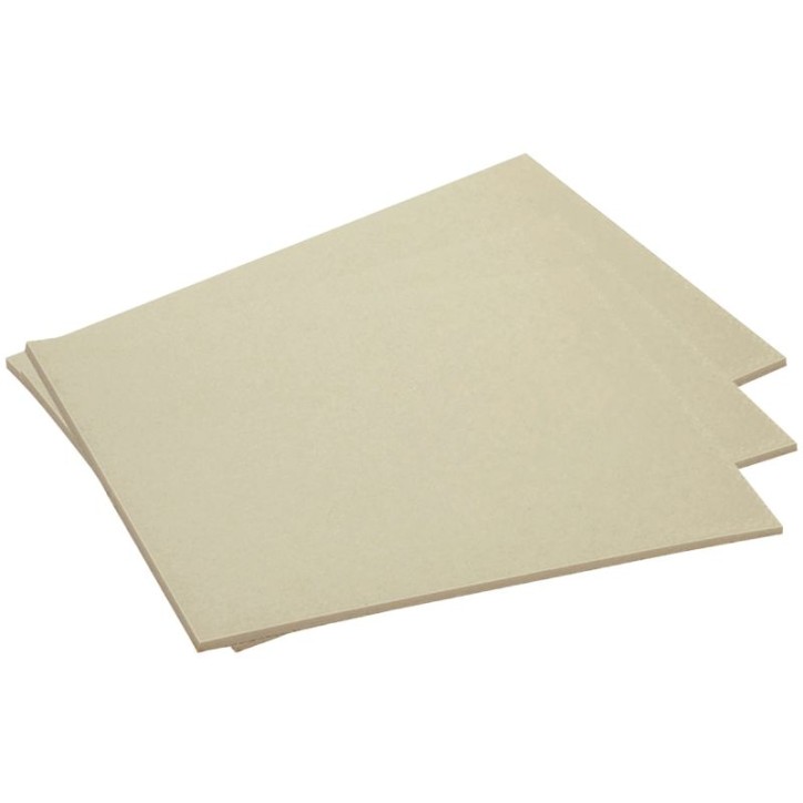 Lot de 10 plaques de linoléum, dimension : 105 x 148 mm PS18389