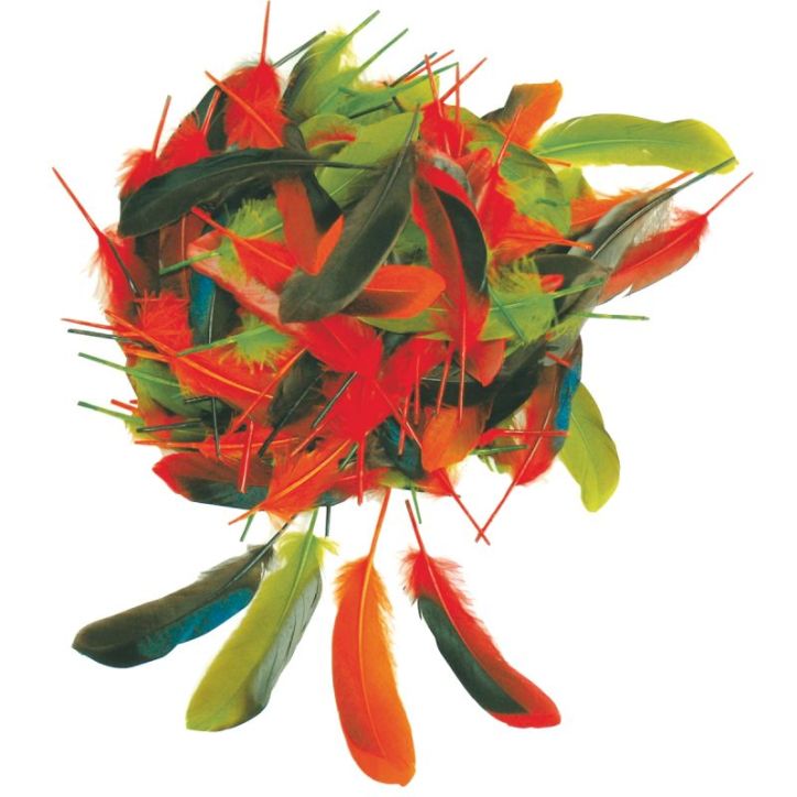 Sachet de 15g de plumes d'automnes environ 80 plumes SC41659