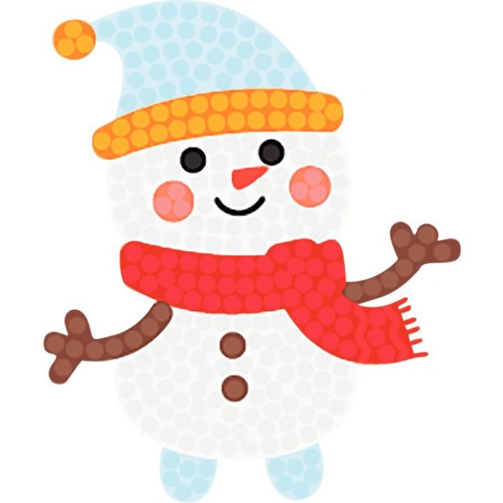 Kit de 10 stickers noel à diamanter L634934