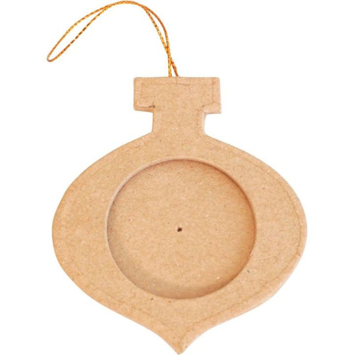 Lot de 10 cadres boules de Noël à suspendre, assortiment n°2 NO051MAJC DECOPATCH