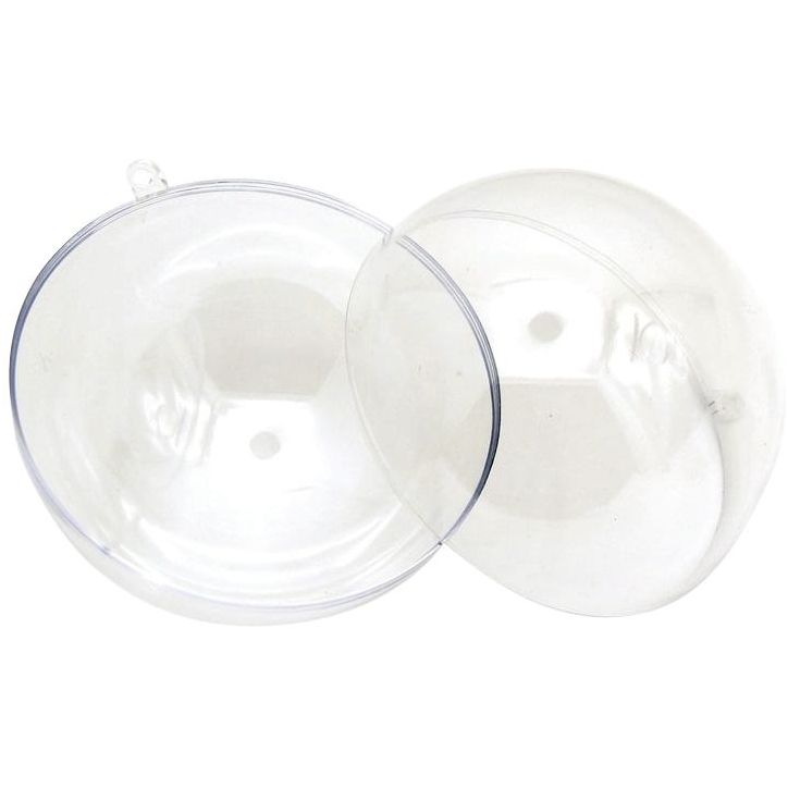 Lot de 10 boules en plastique diamètre 10 cm 2149