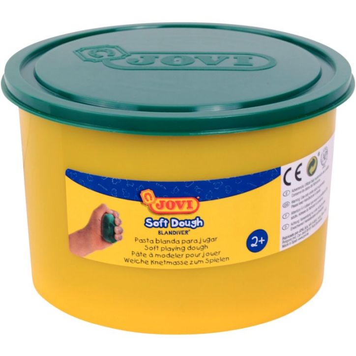 Pot de 460 grammes de pâte à jouer Blandiver vert 46004 JOVI