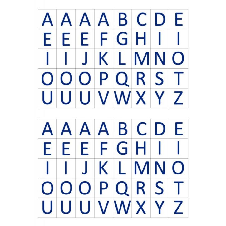 Pochette de 1600 gommettes lettres AE123 O MAILDOR CLAIREFONTAINE