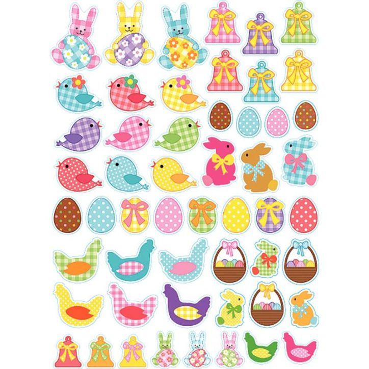 Sachet de 392 gommettes  de Paques MAJ6113