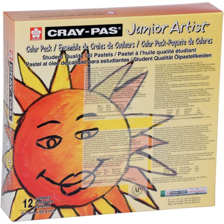 Boite de 432 Cray-pass Junior 8 mm assorties XEPLC432RT CRAY-PAS