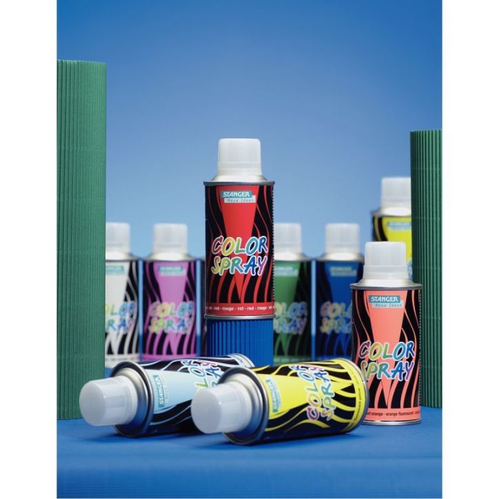 Carton de 10 aérosols de peinture 150 ml avec solvant 115003/1