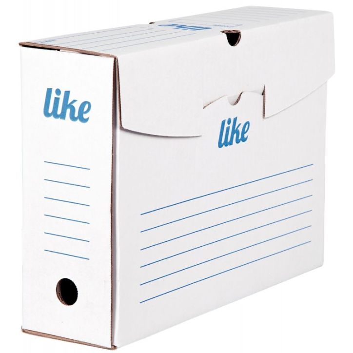 Paquet de 50 boîtes à  archive, dos 10 cm LIKE 23989 LIKE