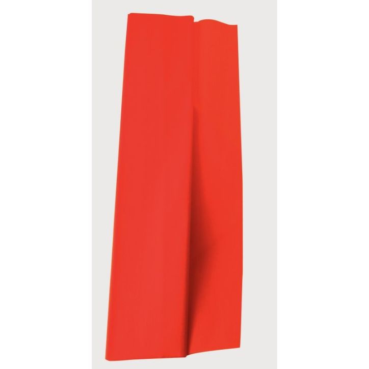 Paquet de 10 feuilles crépon supérieur 250x50 orange 15904