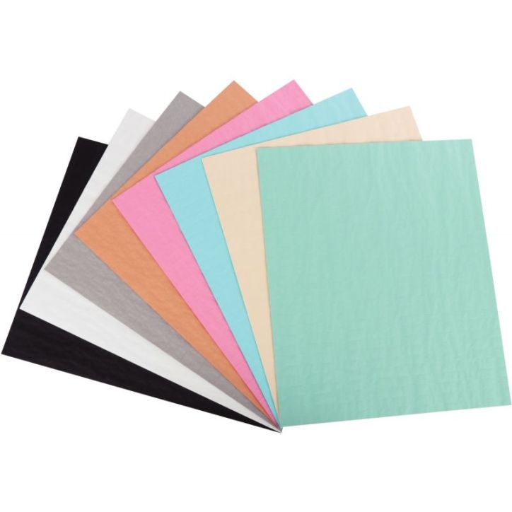 Sachet de 8 feuilles de papier alvéolé nid d'abeille coloris fun format 33 x 40 cm 450-19