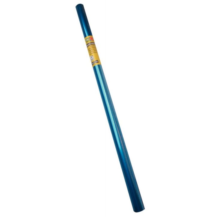 Rouleau de papier métallisé 1 face 200x70 cm  bleu 354113C MAILDOR CLAIREFONTAINE