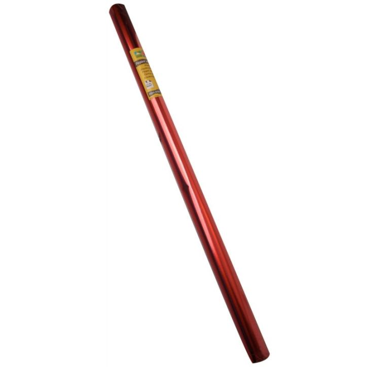 Rouleau de papier métallisé 1 face 200x70 cm  rouge 354106C MAILDOR CLAIREFONTAINE
