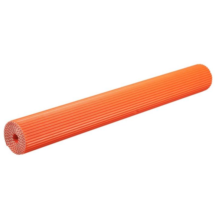 Rouleau de carton ondulé 2 x 0,70 cm couleur orange 451058C MAILDOR CLAIREFONTAINE