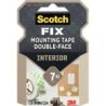 Rouleau scotch fixation 1,5m 19mm W0523 SCOTCH 3M