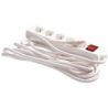 Bloc de 5 prises, longueur 4 M blanc GAE000462